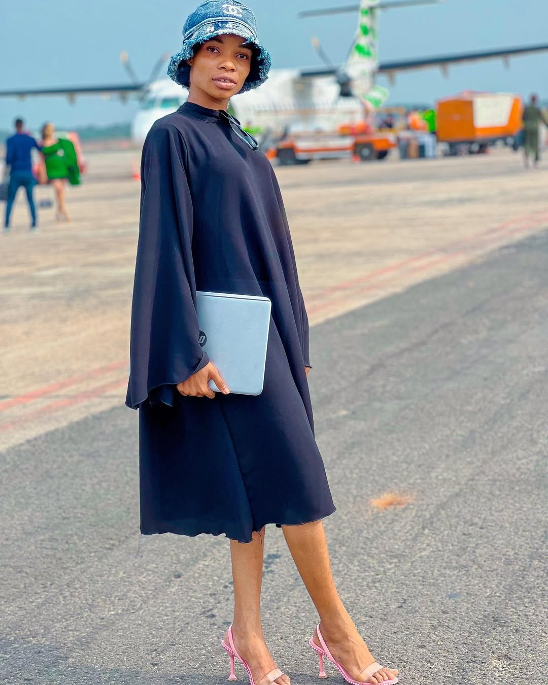 prophetess Sommy in airport